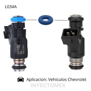 L034A Oring Tornado Azul Viton
