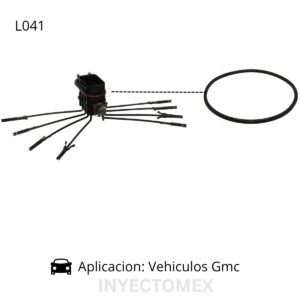L041 Oring Cuerpo Vortec de 8 Nitrilo