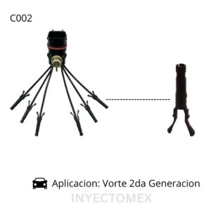 C002 Vortec de 6 y 8 GMC 2da Gen