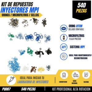 Kit Repuestos Inyector MPI Convencional – Profesional