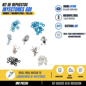 Kit Repuestos Inyector GDI – Esencial
