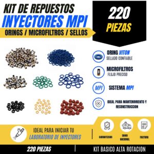 Kit Repuestos Inyector MPI Convencional – Esencial