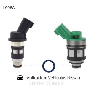 L006A Oring Nissan Tsuru /Quest Inferior Viton Azul